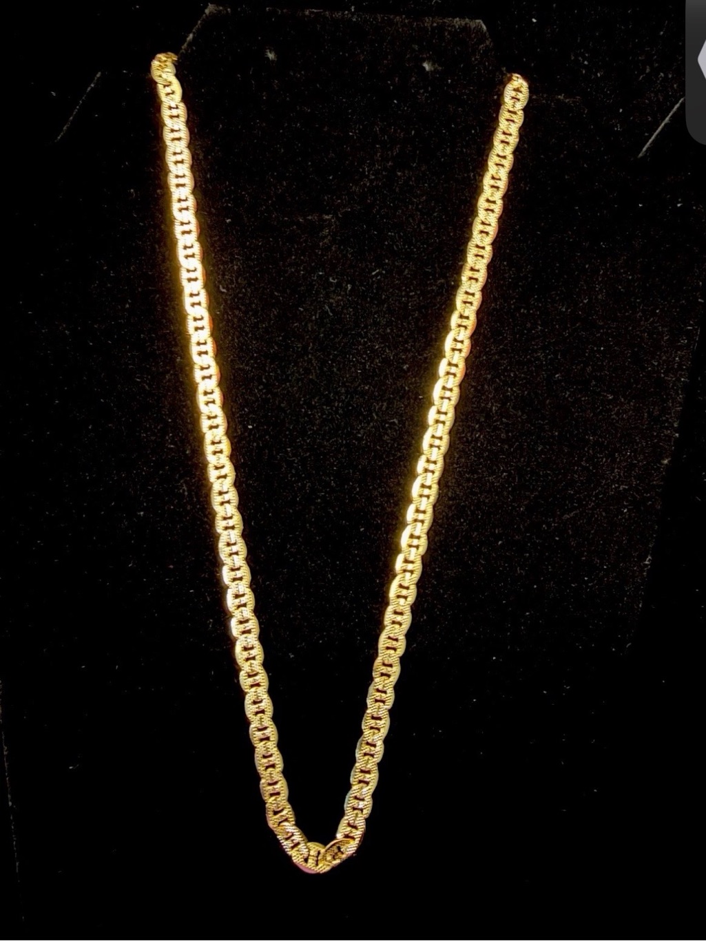 Real 14k Stamped Gold Filled Diamond Cut Mariner 20in 6mm Brand New